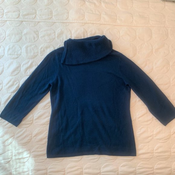 Ladies KNIT by Hampshire Studio, 100% Acrylic, Petite Large Sweater - Picture 5 of 6